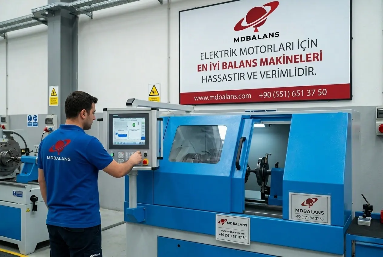 Elektrik Motorları İçin En İyi Balans Makineleri