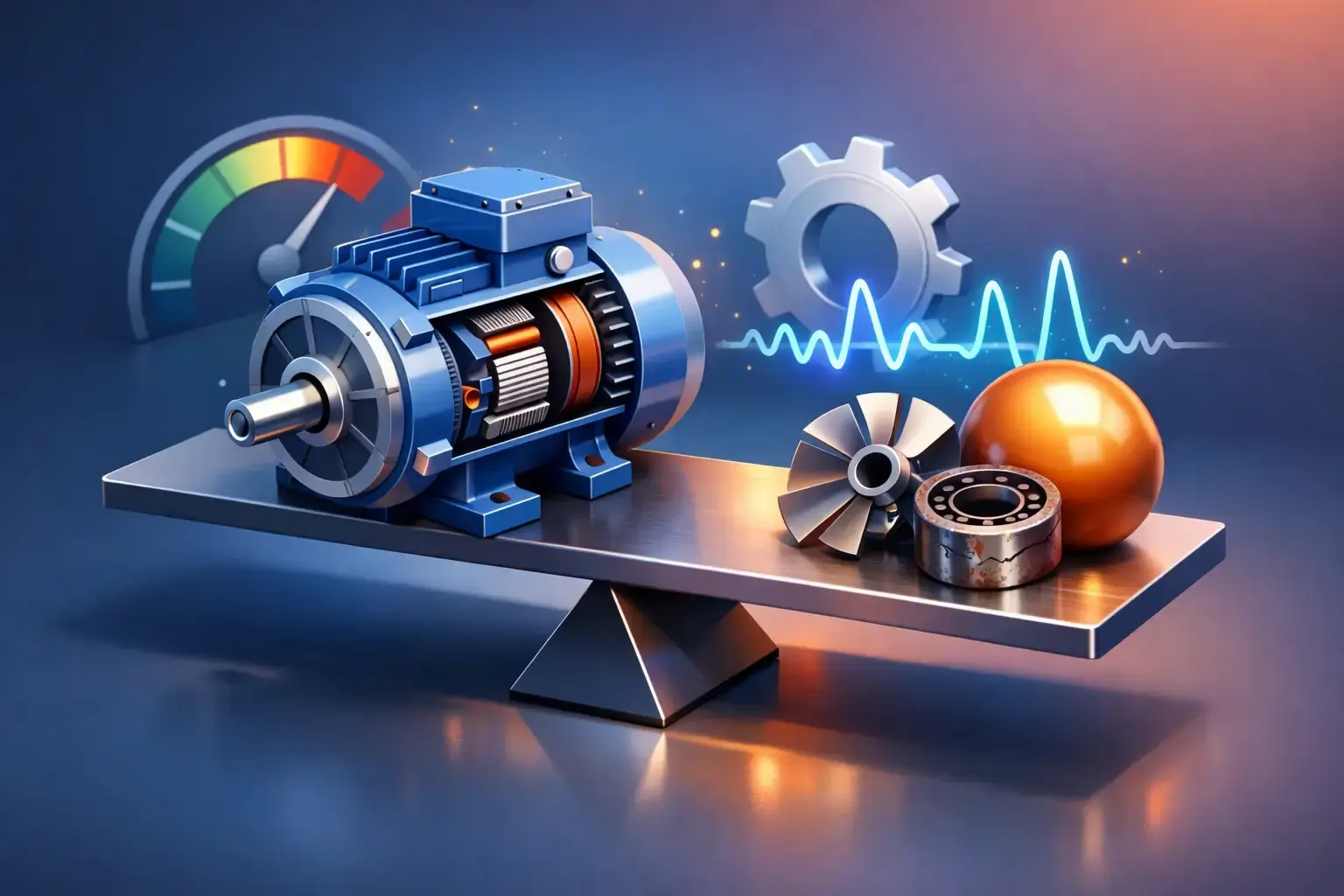 Elektrik Motoru Balansı Neden Kritik