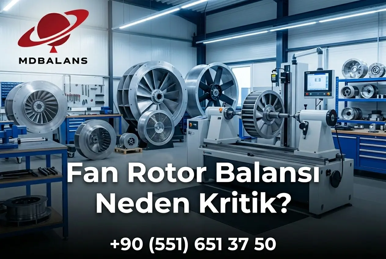Fan Rotor Balansı Neden Kritik