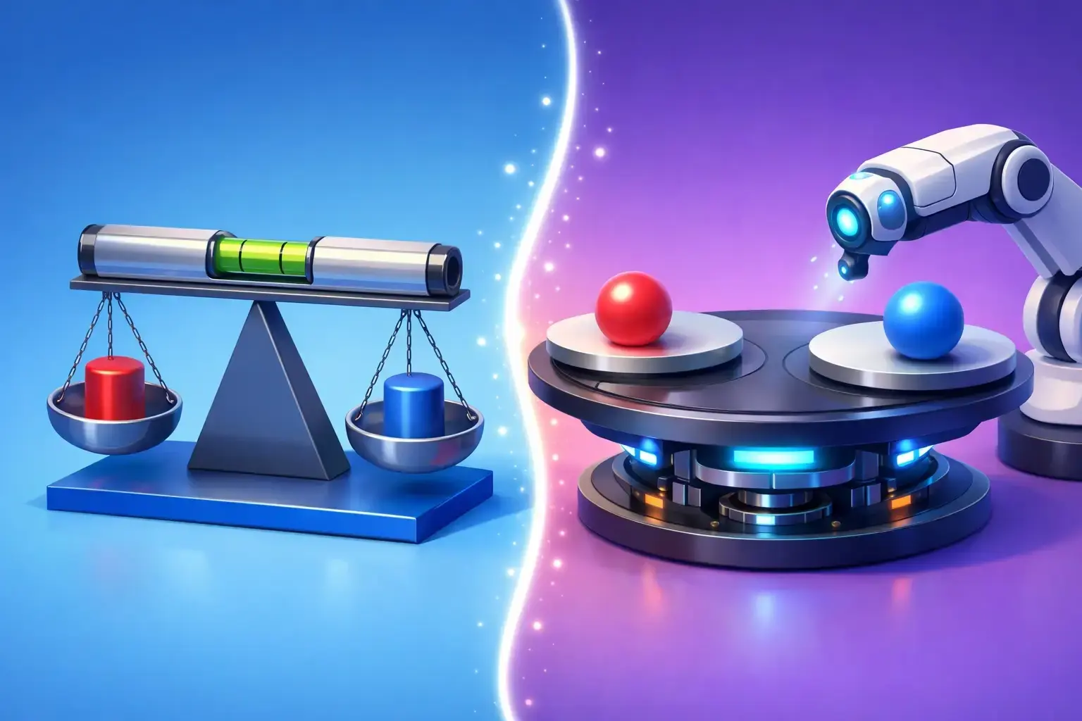 Comparison of Manual and Automatic Balancing Machine Systems