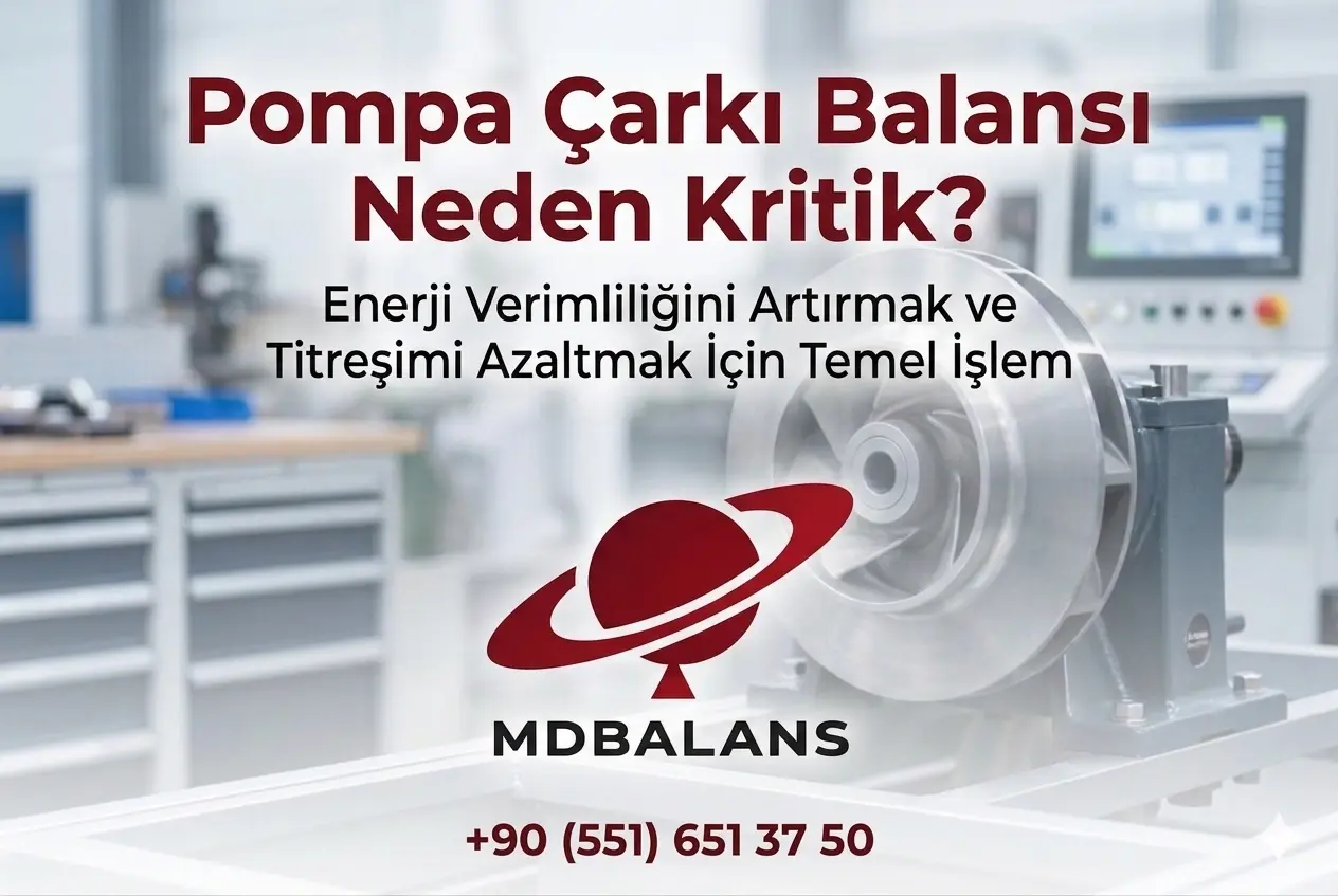 Pompa Çarkı Balansı Neden Kritik