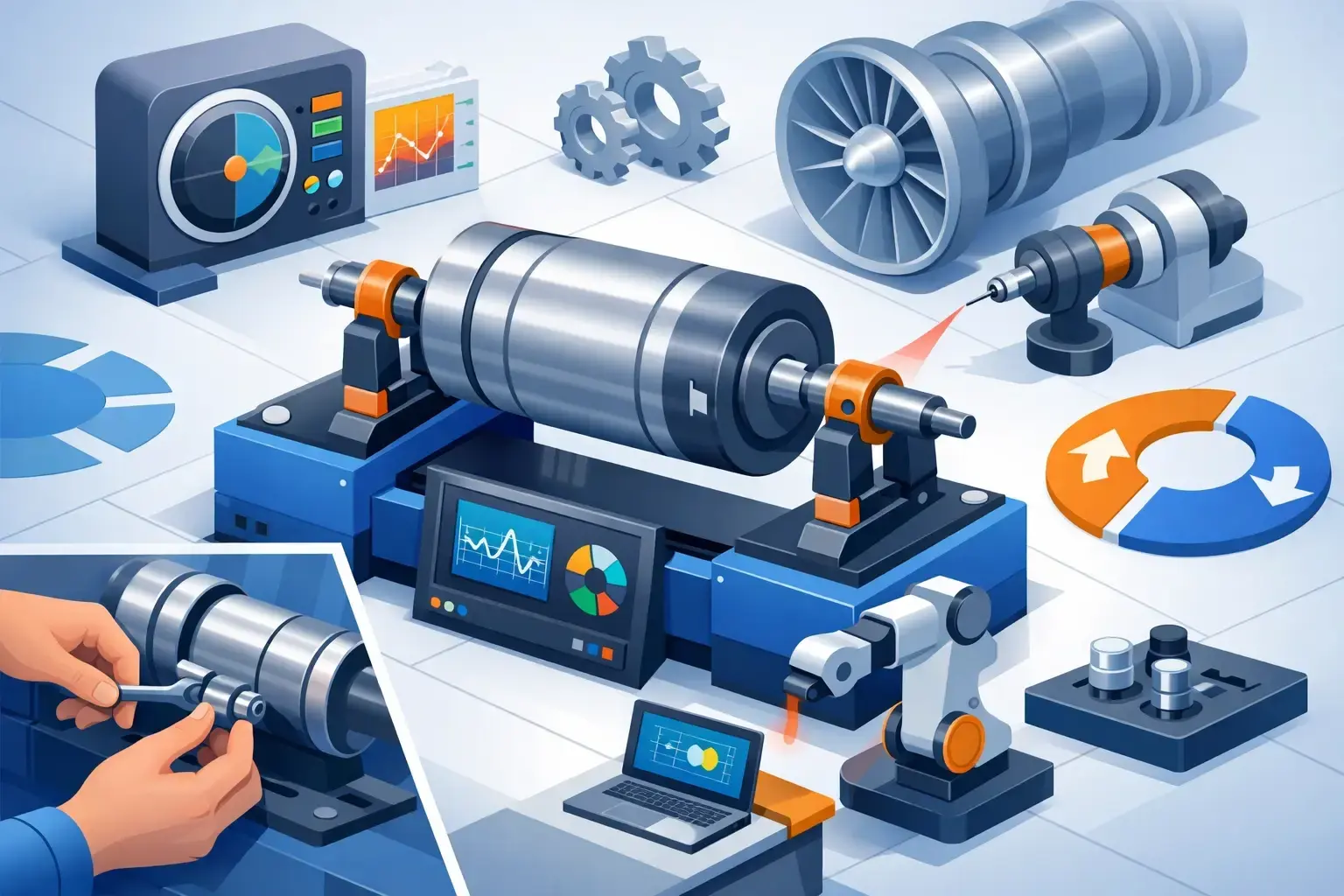 What Are the Steps of the Rotor Balancing Process?
