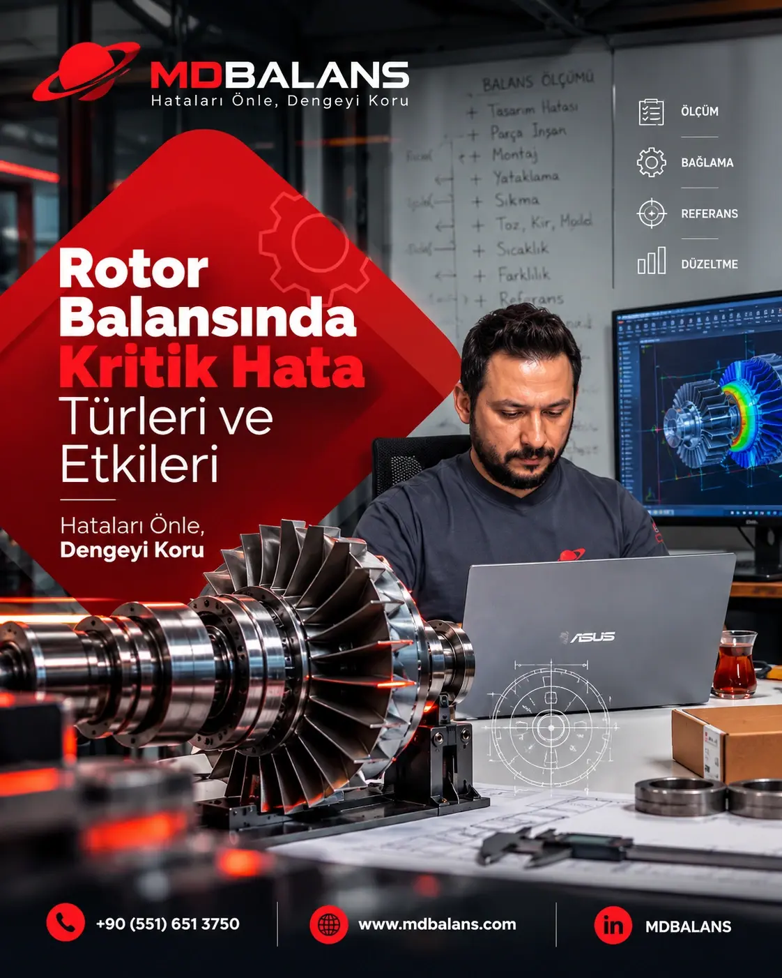 Critical Rotor Balance Fault Types and Their Effects