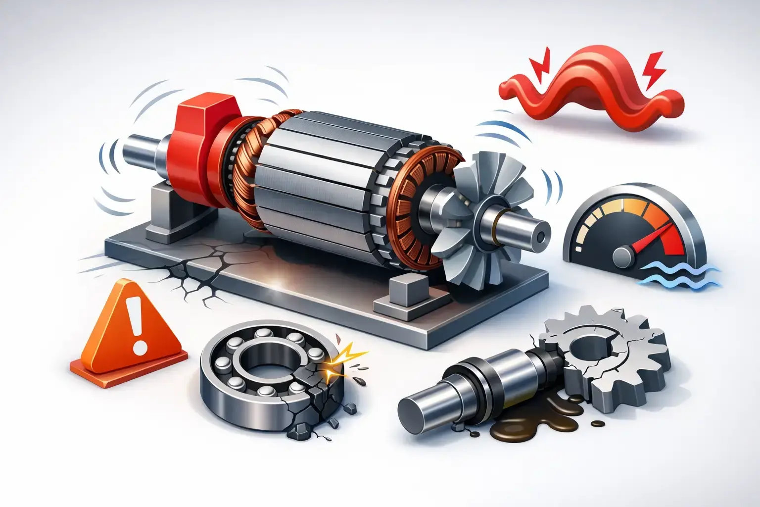 Rotor Dengesizliği Belirtileri Nelerdir?