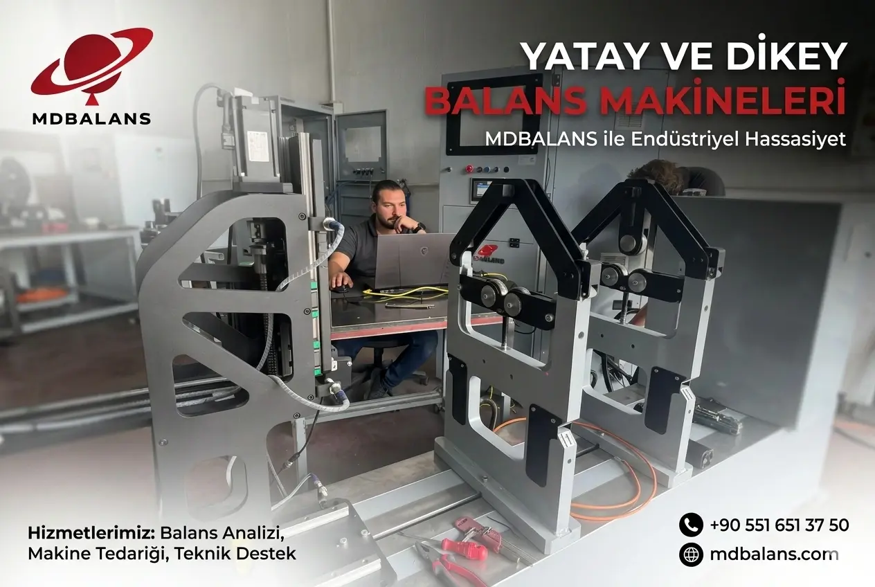 Yatay ve Dikey Balans Makineleri